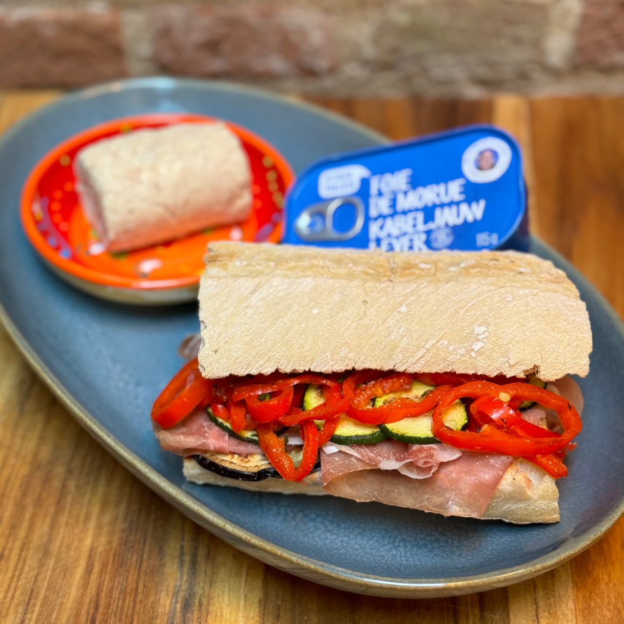 Sandwich with codliver butter – The twisted chef