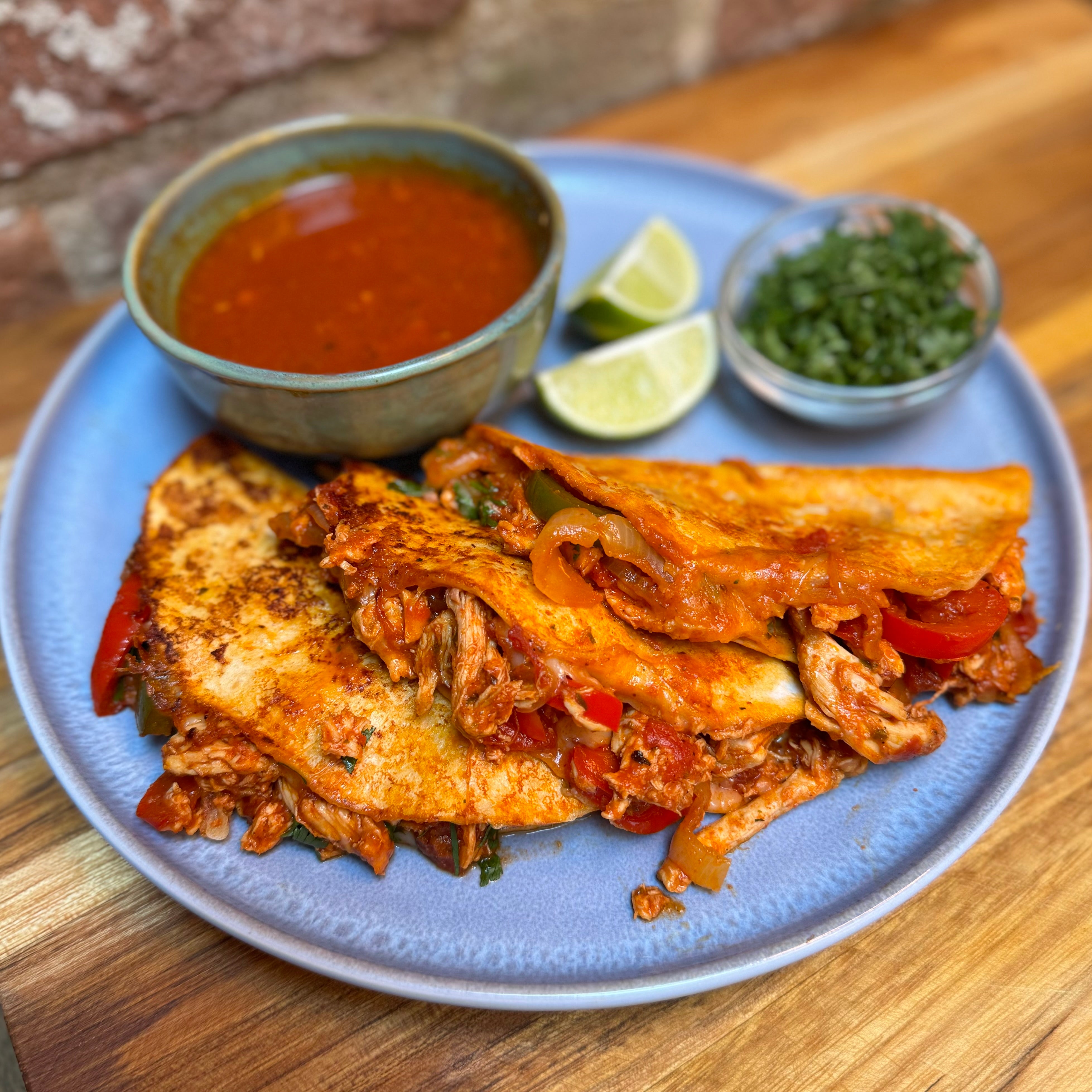 Pulled chicken tacos – The twisted chef