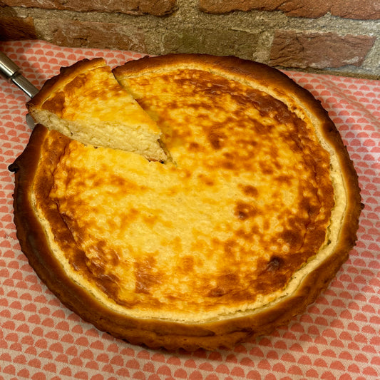 Limburgse vlaai or sweet rice pie