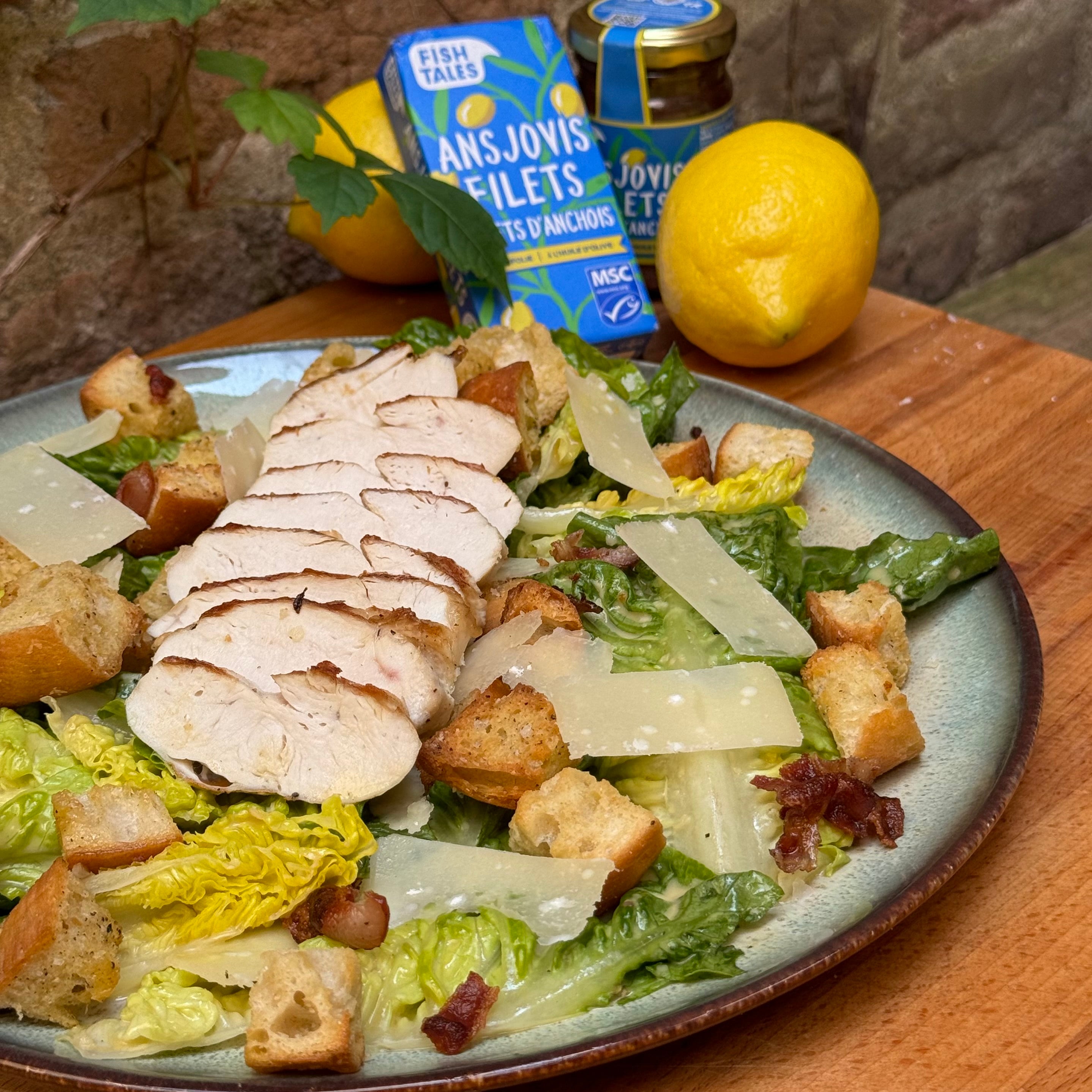Caesar salad – The twisted chef