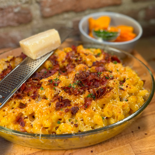 Butternut squash Mac n cheese