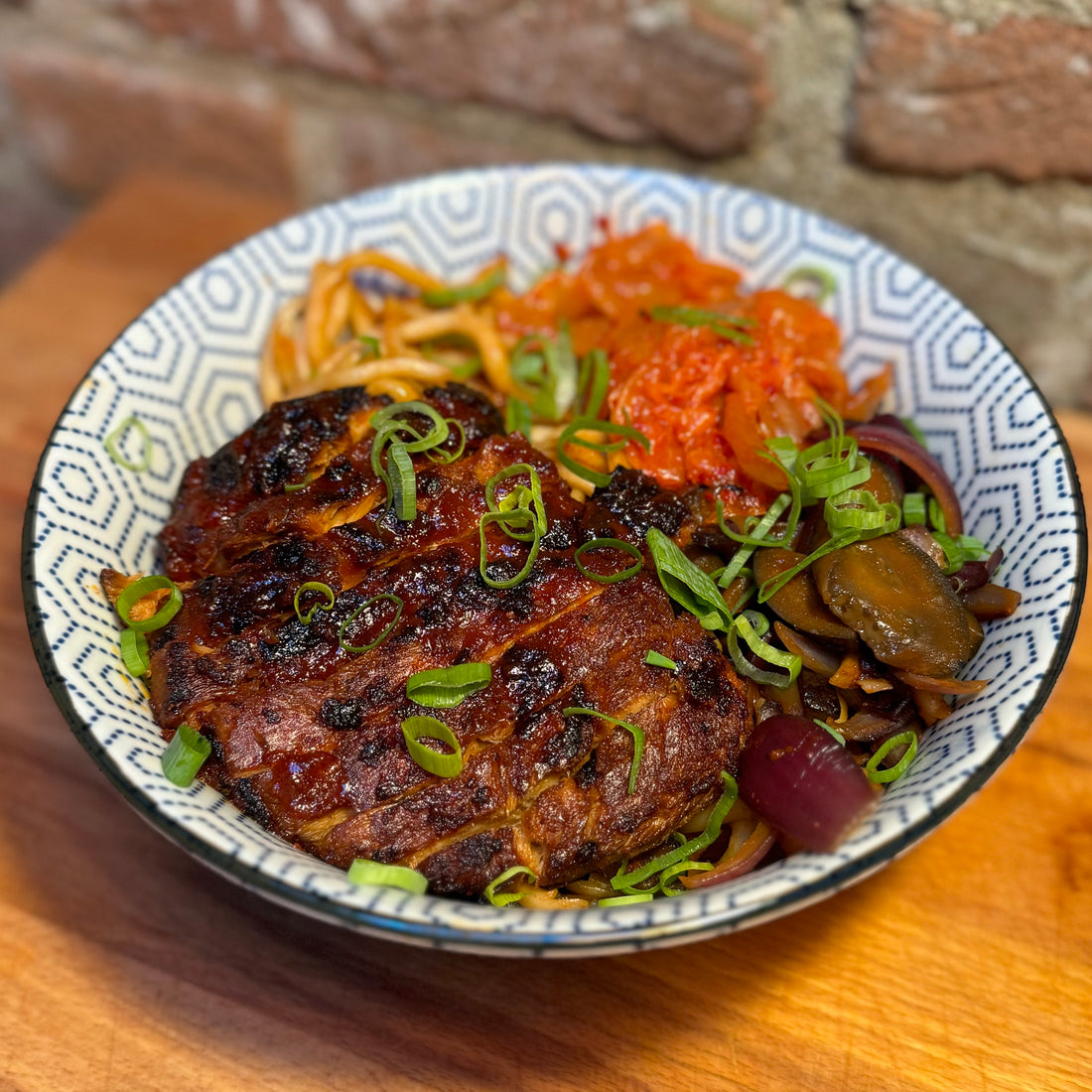 Mushroom steak bulgogi