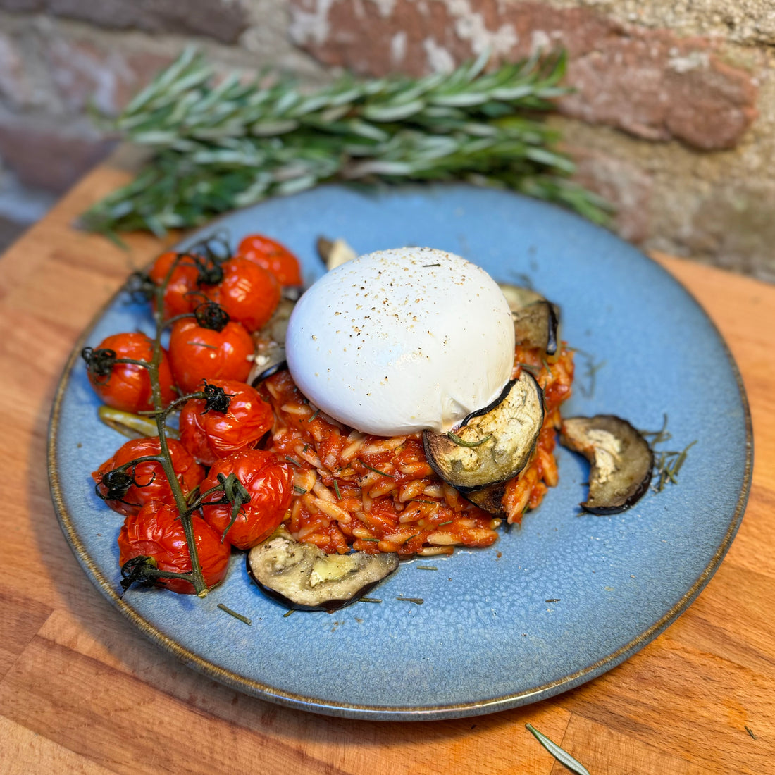 Orzo arrabiata