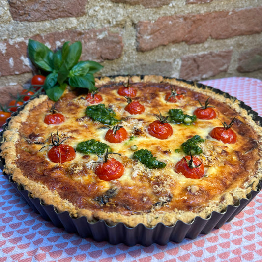 Nduja quiche