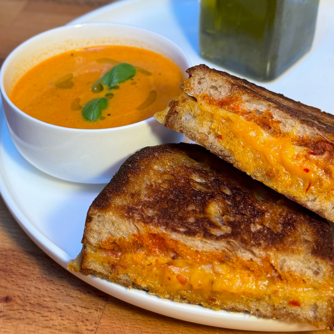 Nduja grilled cheese