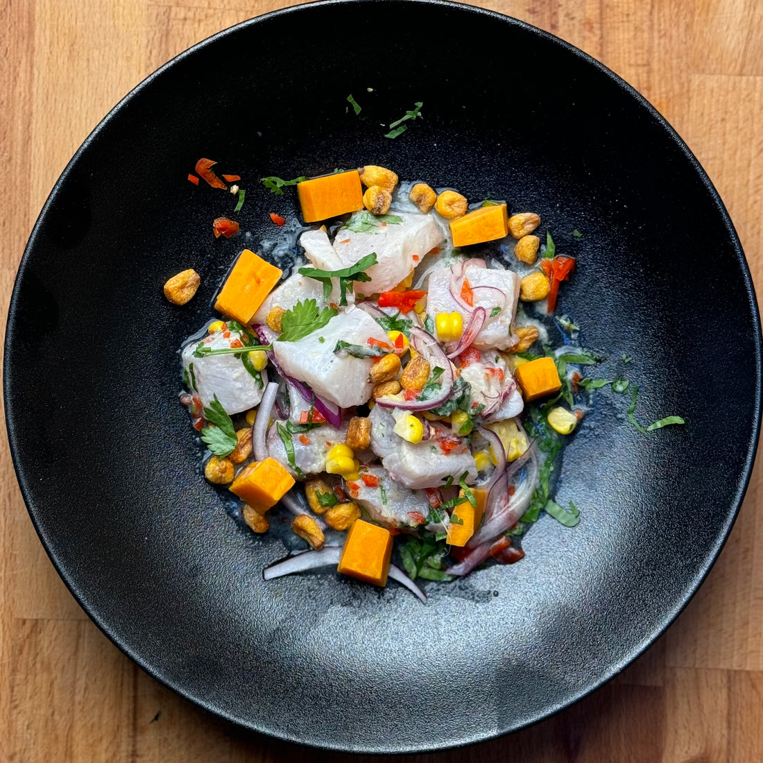 Peruvian ceviche