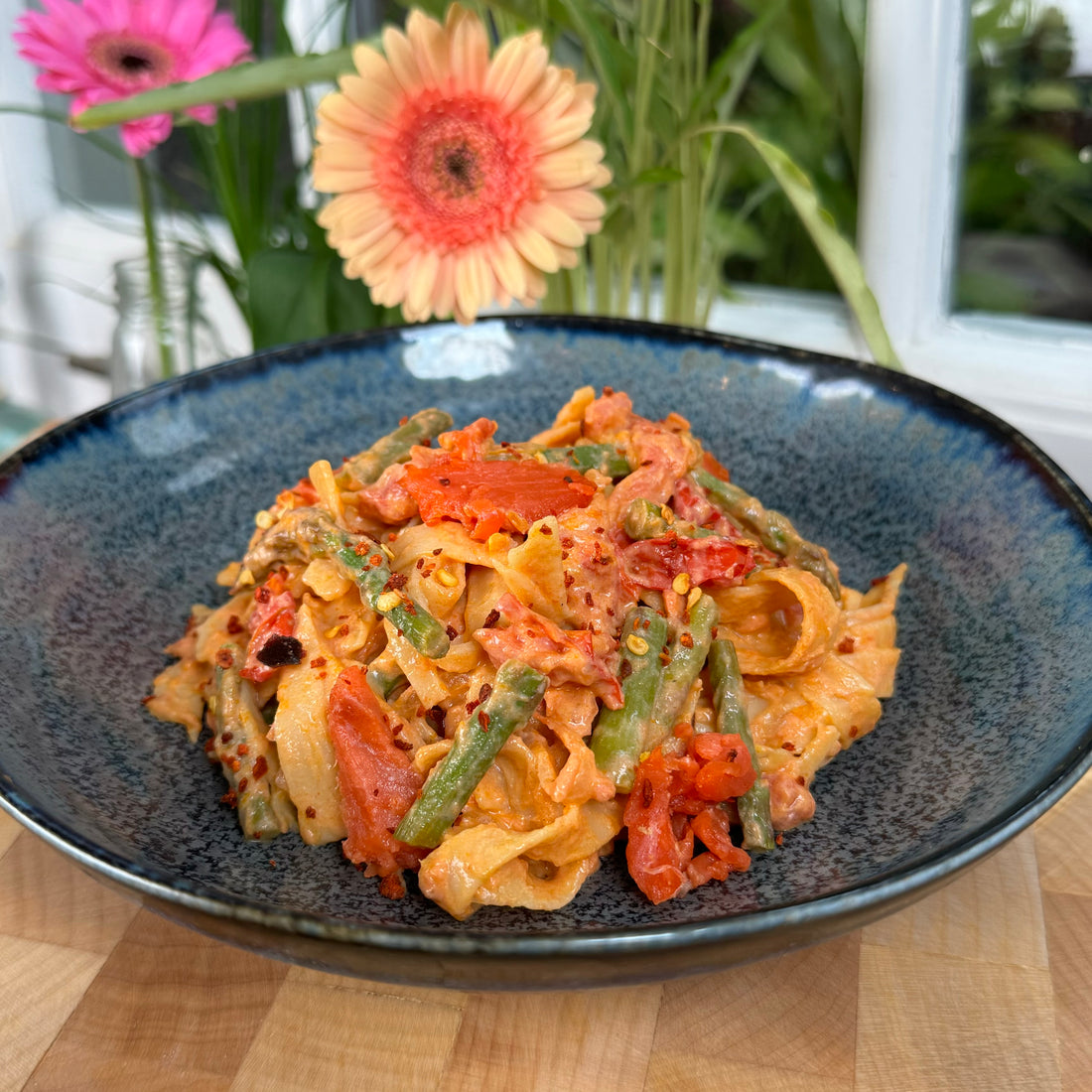 Pasta cremosa al salmone