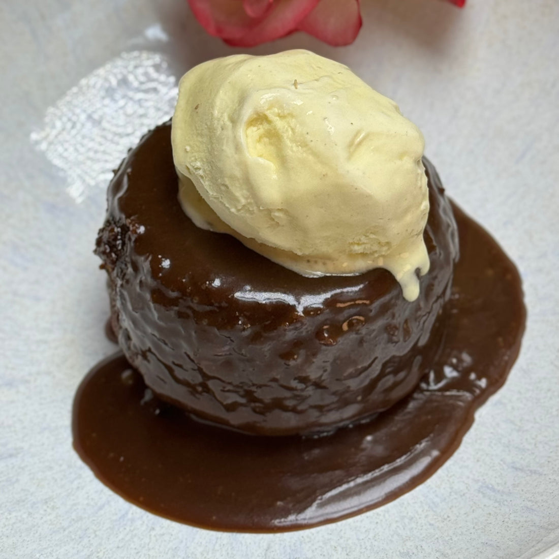 Sticky toffee pudding