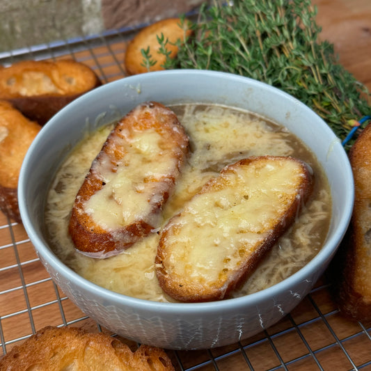 French onion soup from scratch