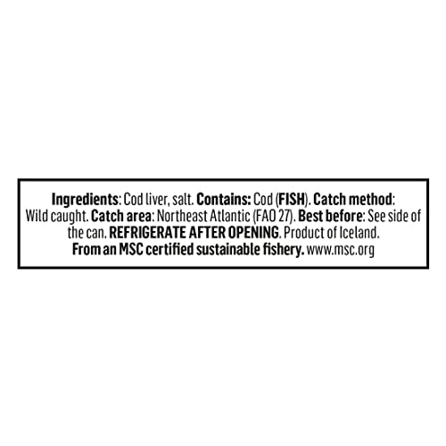 Sea Tales Cod Liver - MSC Certified - Sustainably Wild Caught Non-GMO Seafood - 4 Ounce Cans - Pack of 11